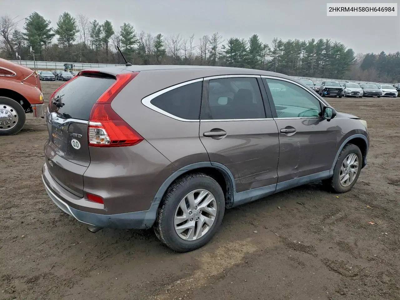 2HKRM4H58GH646984 2016 Honda Cr-V Ex