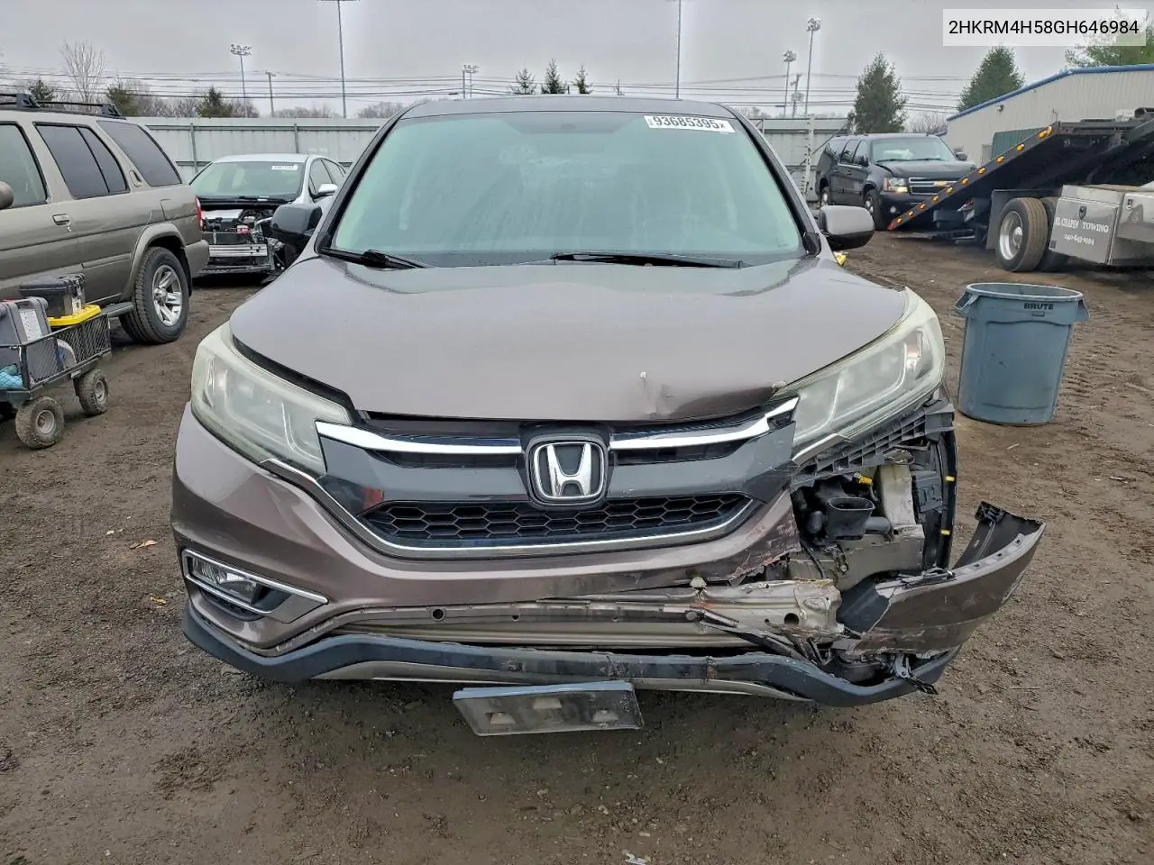 2HKRM4H58GH646984 2016 Honda Cr-V Ex