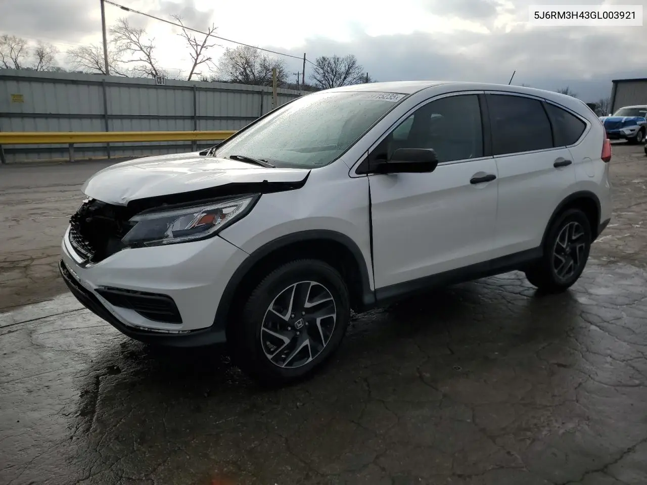 5J6RM3H43GL003921 2016 Honda Cr-V Se