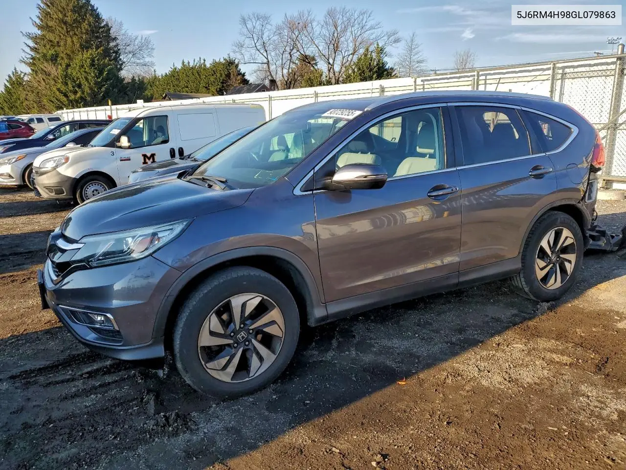 5J6RM4H98GL079863 2016 Honda Cr-V Touring