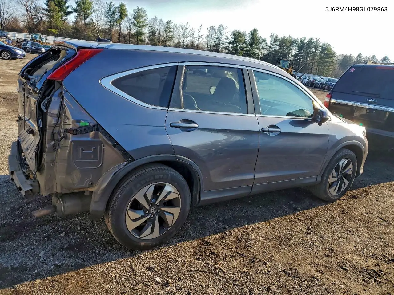 5J6RM4H98GL079863 2016 Honda Cr-V Touring