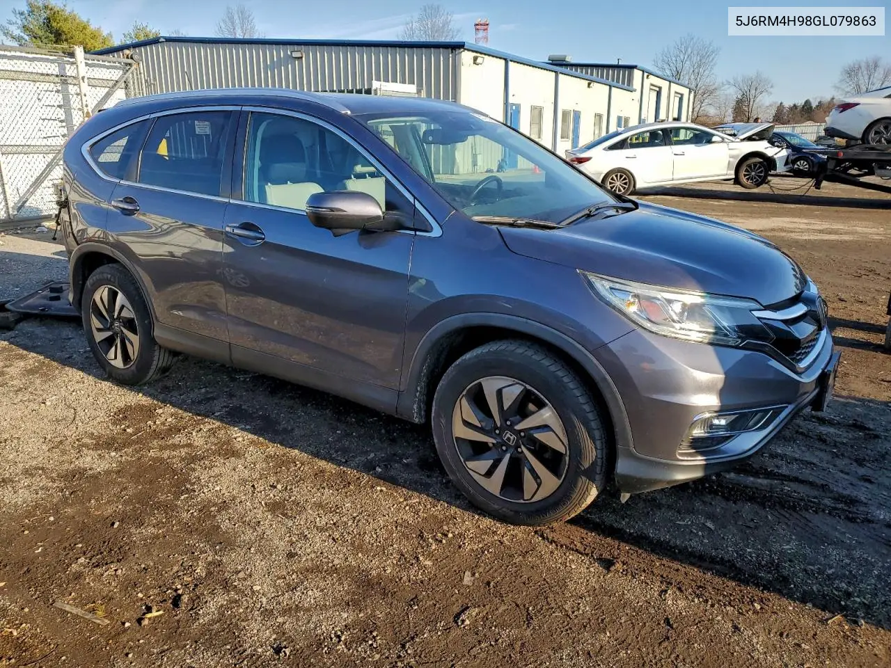 5J6RM4H98GL079863 2016 Honda Cr-V Touring