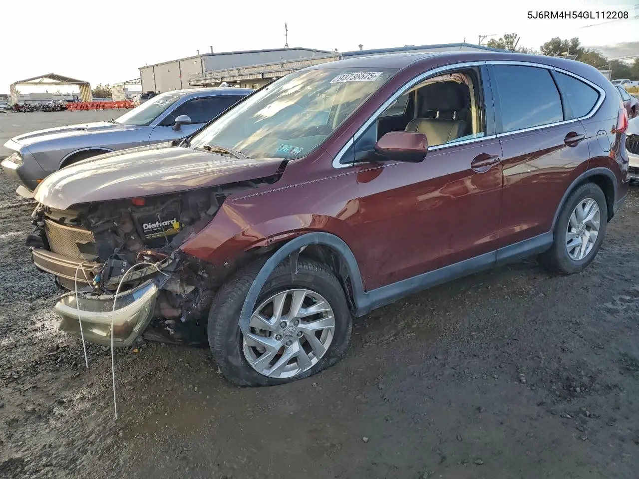 5J6RM4H54GL112208 2016 Honda Cr-V Ex