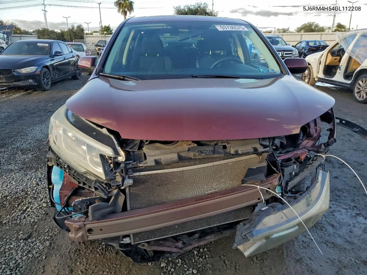 5J6RM4H54GL112208 2016 Honda Cr-V Ex