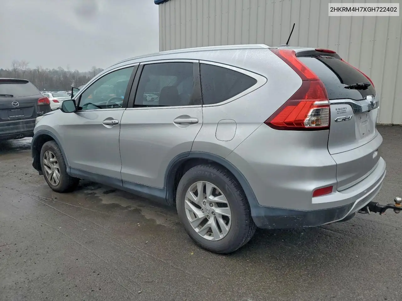 2HKRM4H7XGH722402 2016 Honda Cr-V Exl