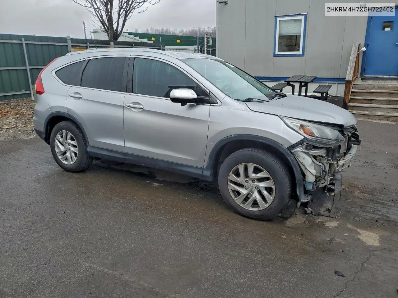 2HKRM4H7XGH722402 2016 Honda Cr-V Exl