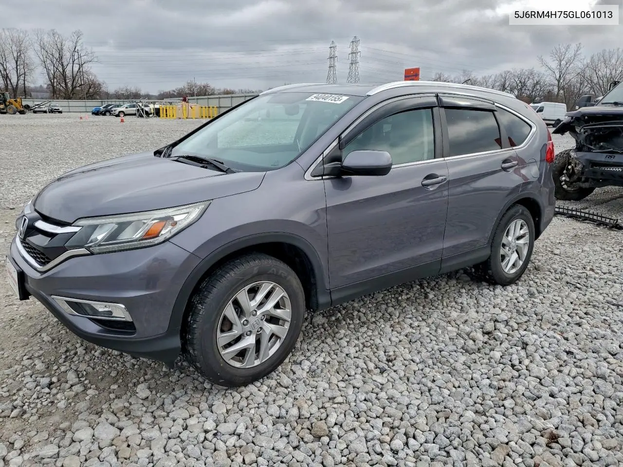 5J6RM4H75GL061013 2016 Honda Cr-V Exl