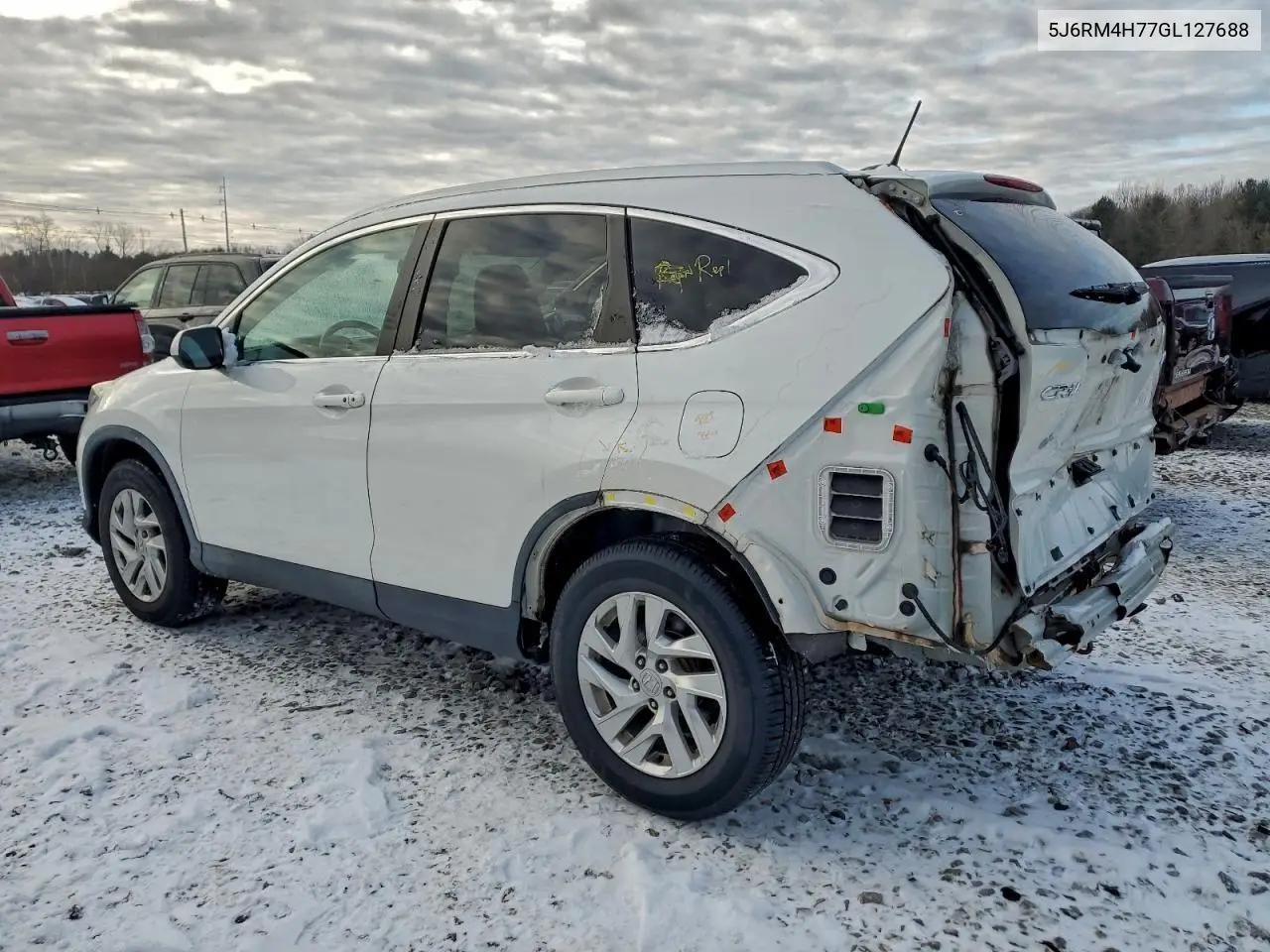 5J6RM4H77GL127688 2016 Honda Cr-V Exl