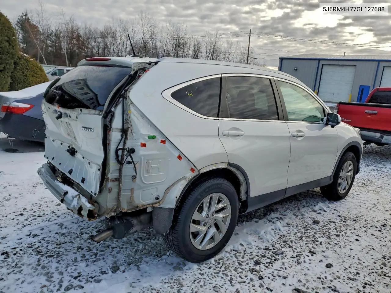 5J6RM4H77GL127688 2016 Honda Cr-V Exl