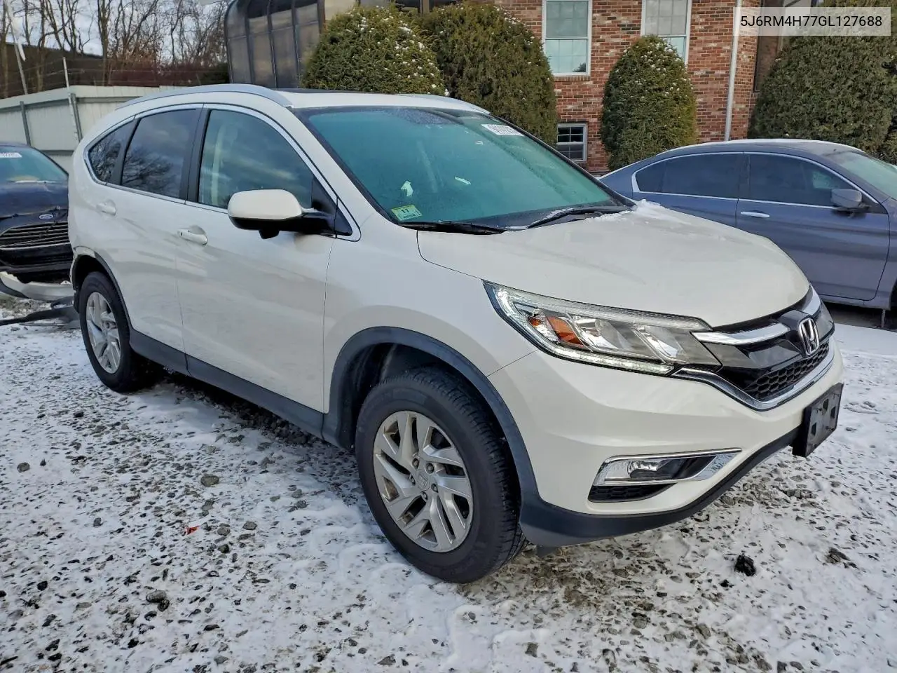 5J6RM4H77GL127688 2016 Honda Cr-V Exl