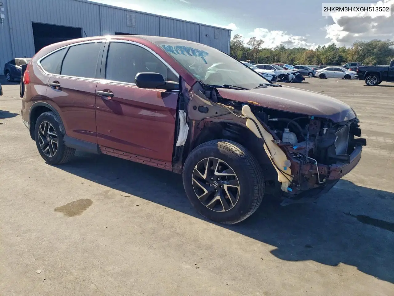 2HKRM3H4XGH513502 2016 Honda Cr-V Se