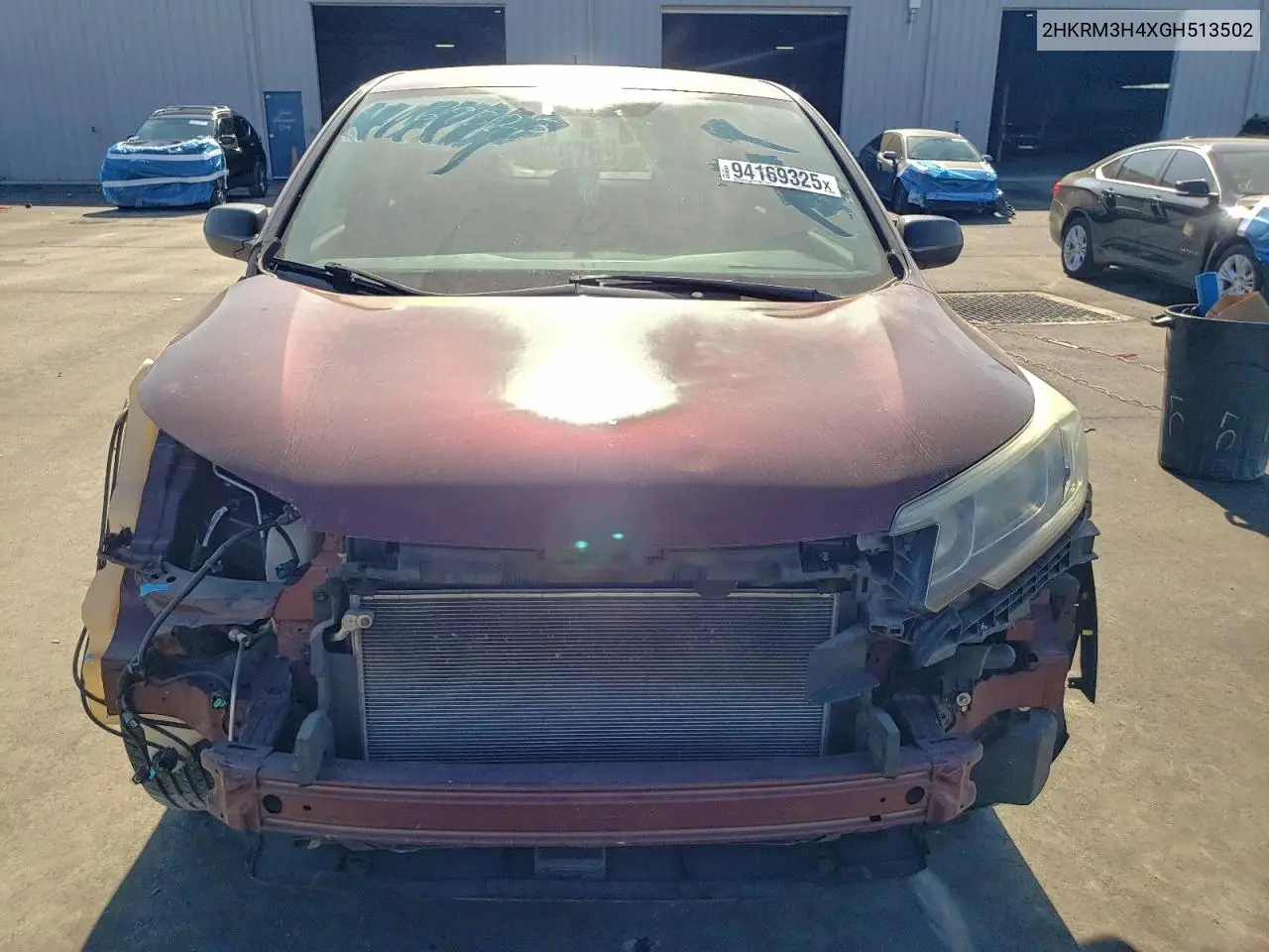 2HKRM3H4XGH513502 2016 Honda Cr-V Se