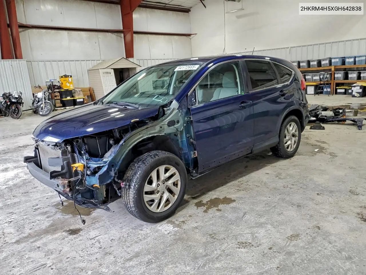 2HKRM4H5XGH642838 2016 Honda Cr-V Ex
