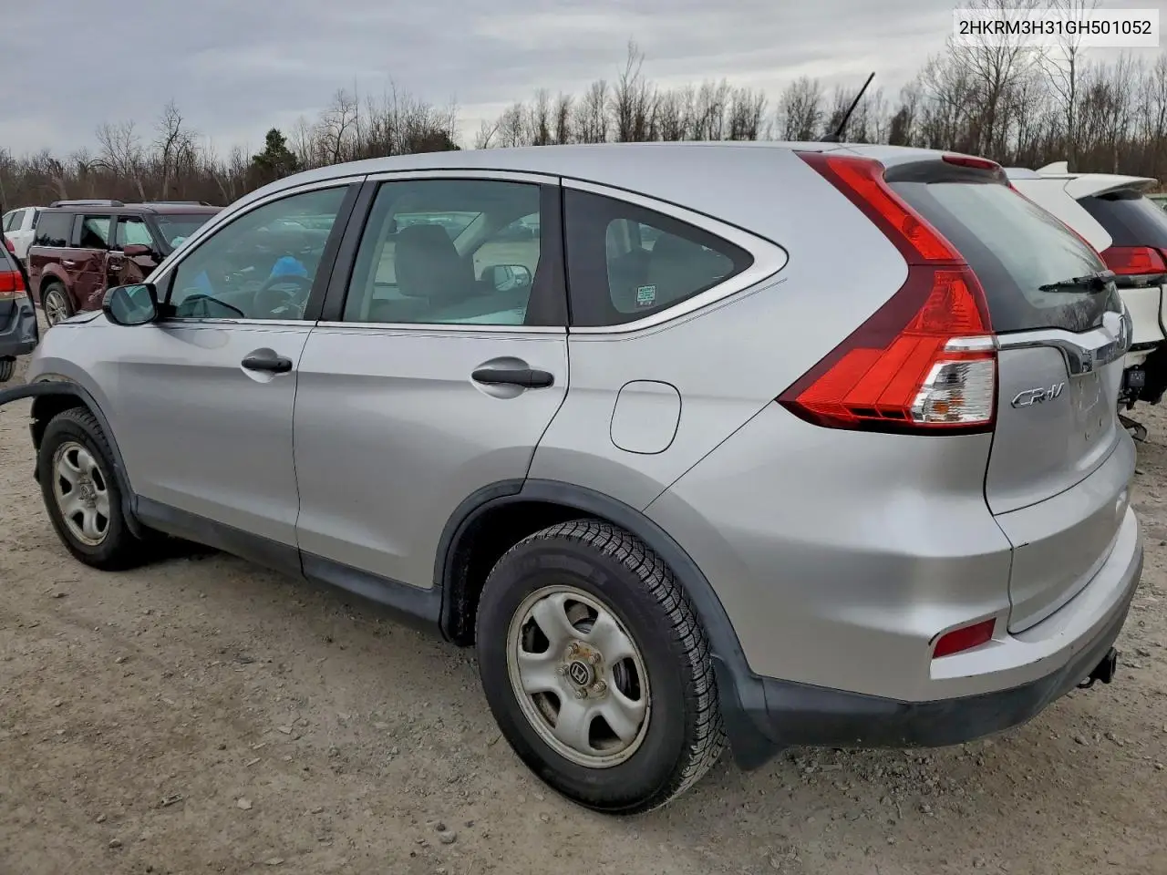 2HKRM3H31GH501052 2016 Honda Cr-V Lx