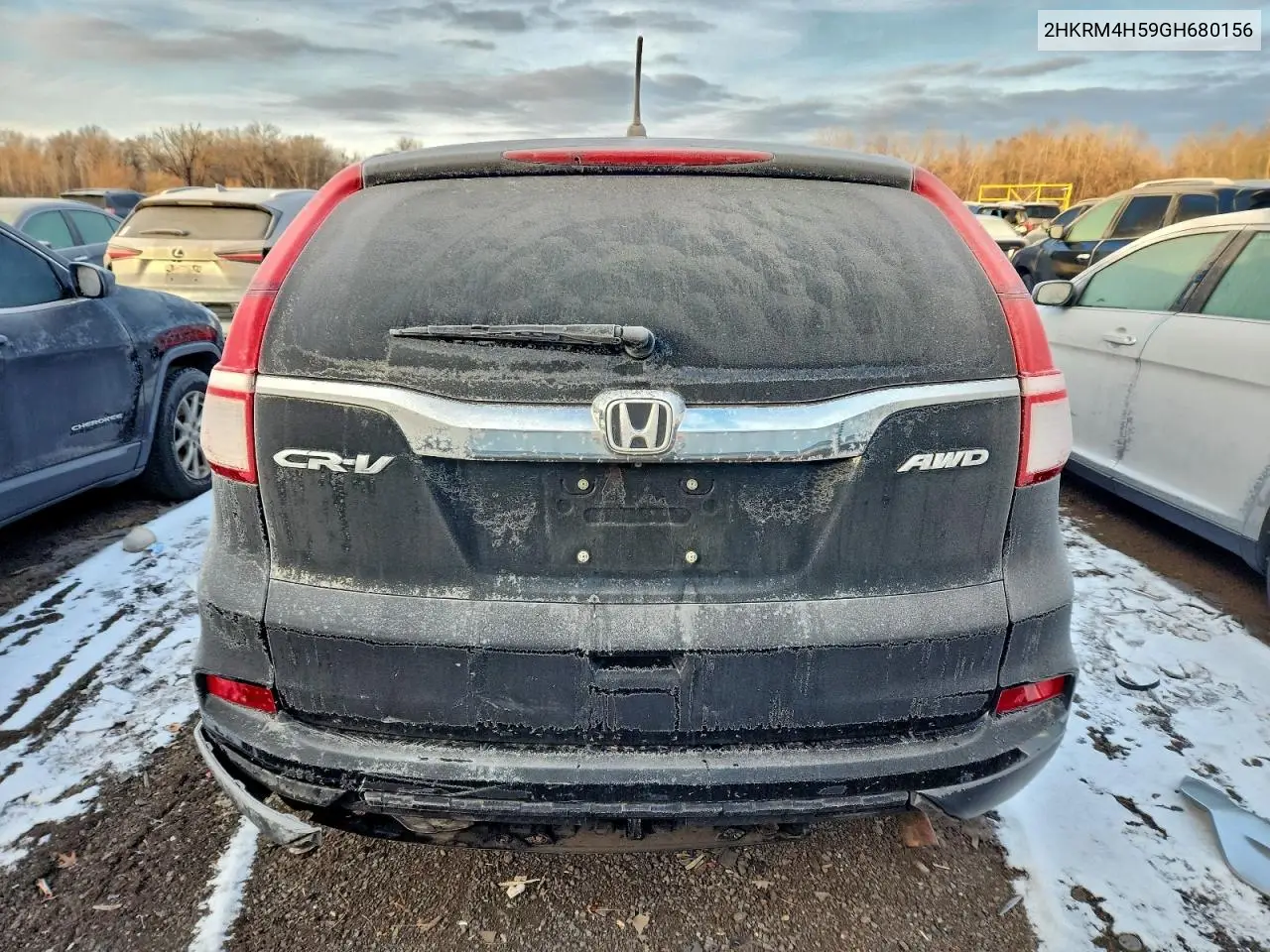 2HKRM4H59GH680156 2016 Honda Cr-V Ex