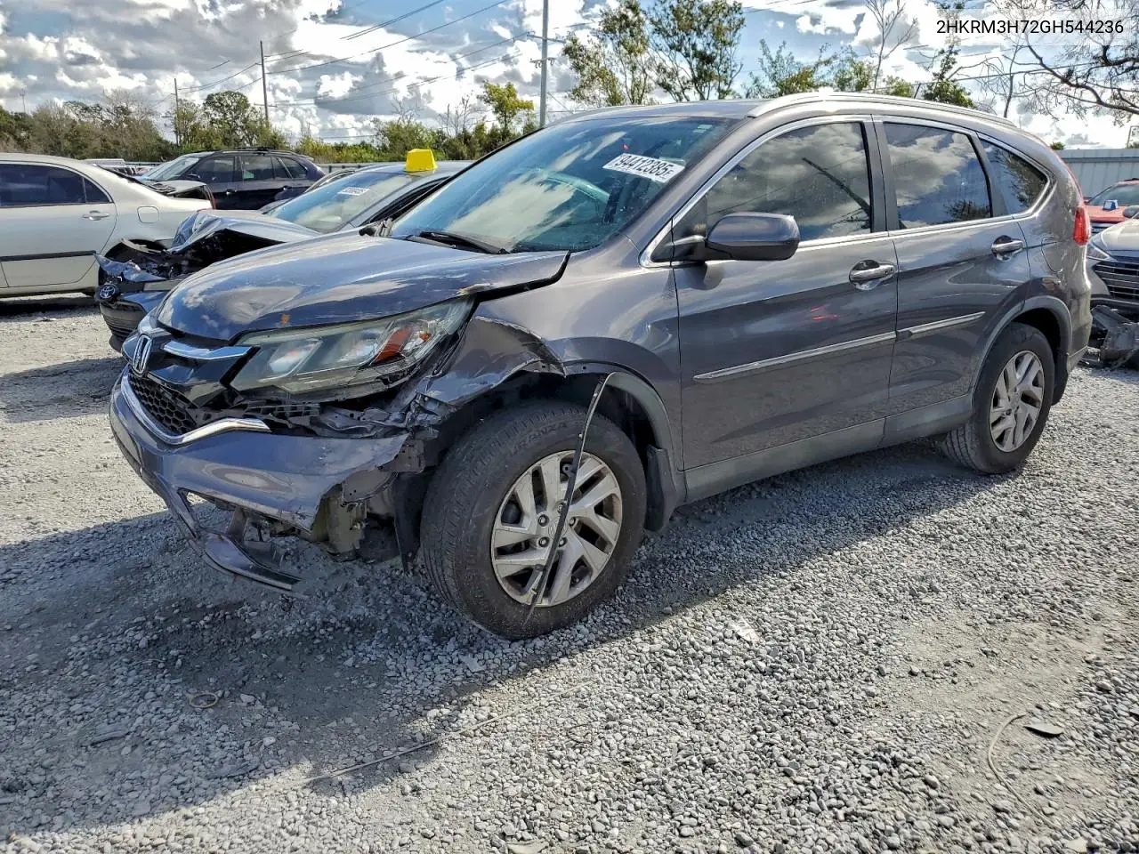 2HKRM3H72GH544236 2016 Honda Cr-V Exl