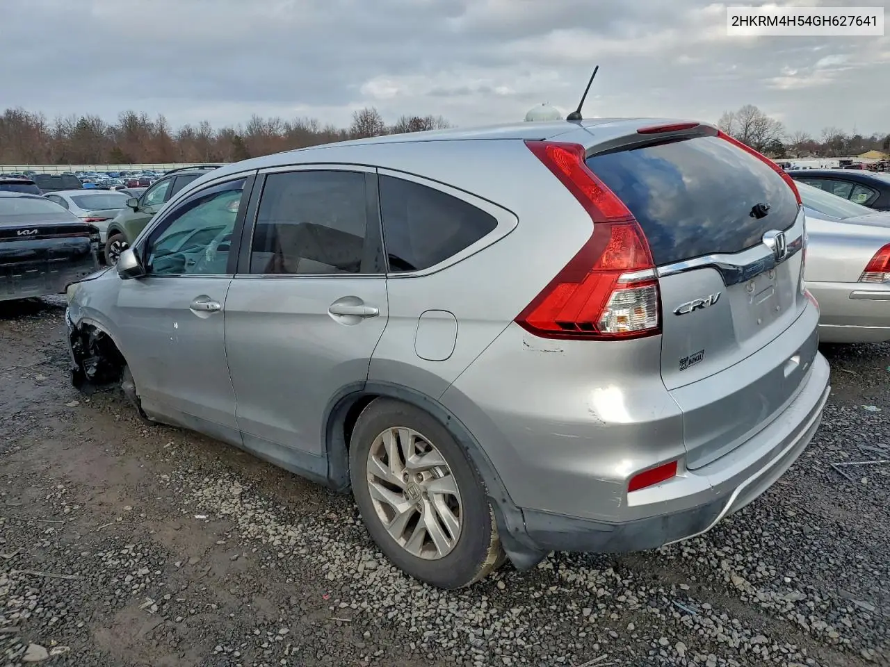 2HKRM4H54GH627641 2016 Honda Cr-V Ex