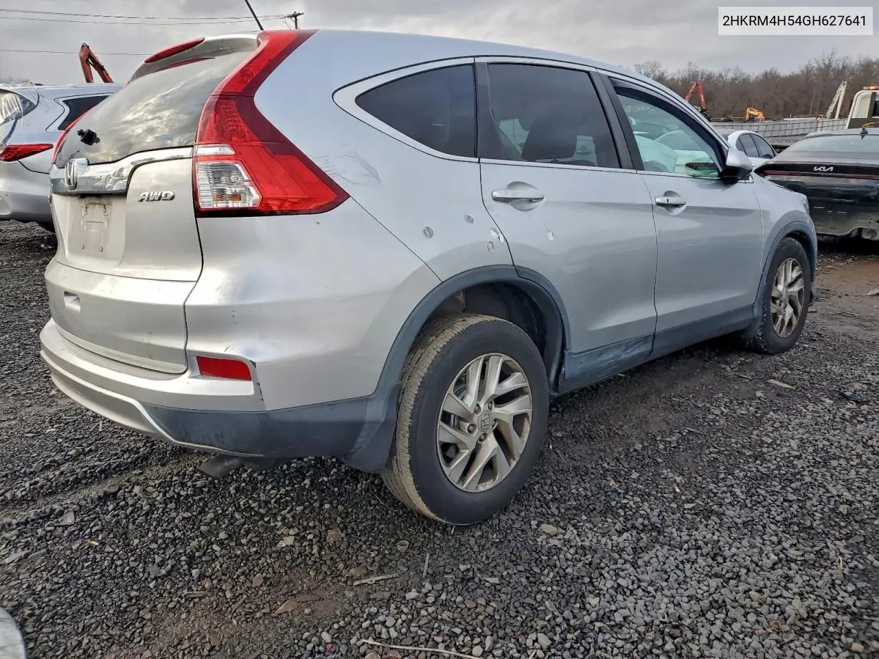 2HKRM4H54GH627641 2016 Honda Cr-V Ex