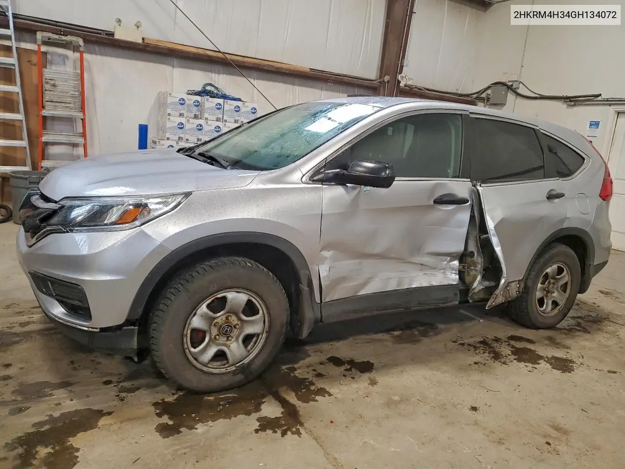 2HKRM4H34GH134072 2016 Honda Cr-V Lx