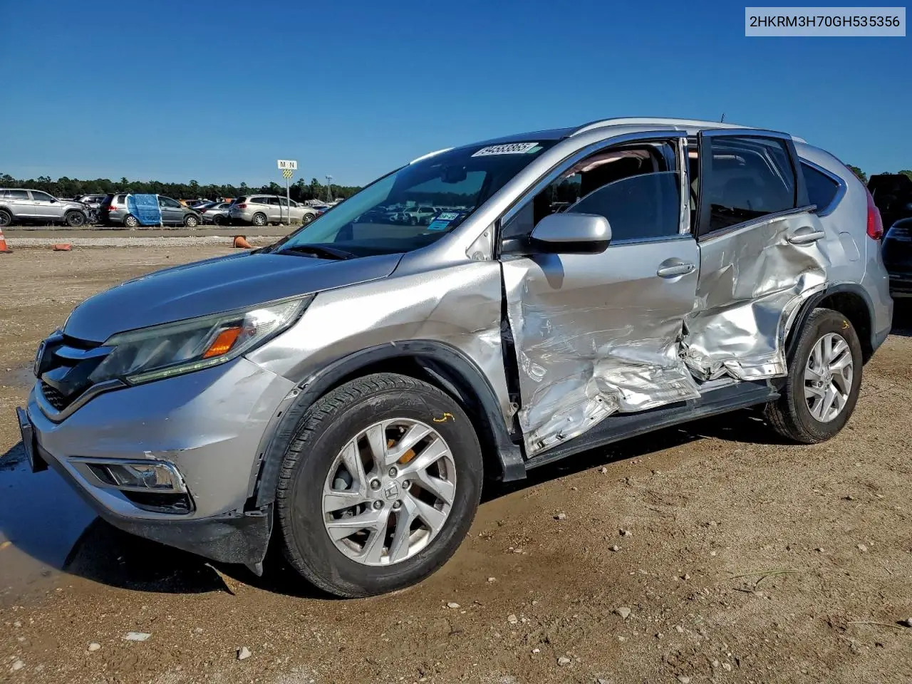 2HKRM3H70GH535356 2016 Honda Cr-V Exl