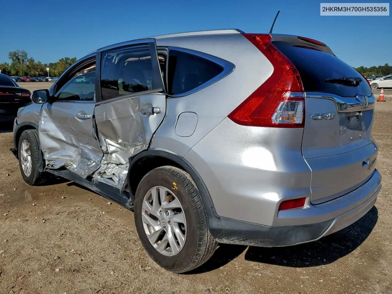 2HKRM3H70GH535356 2016 Honda Cr-V Exl