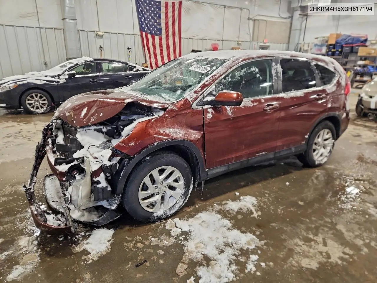 2HKRM4H5XGH617194 2016 Honda Cr-V Ex