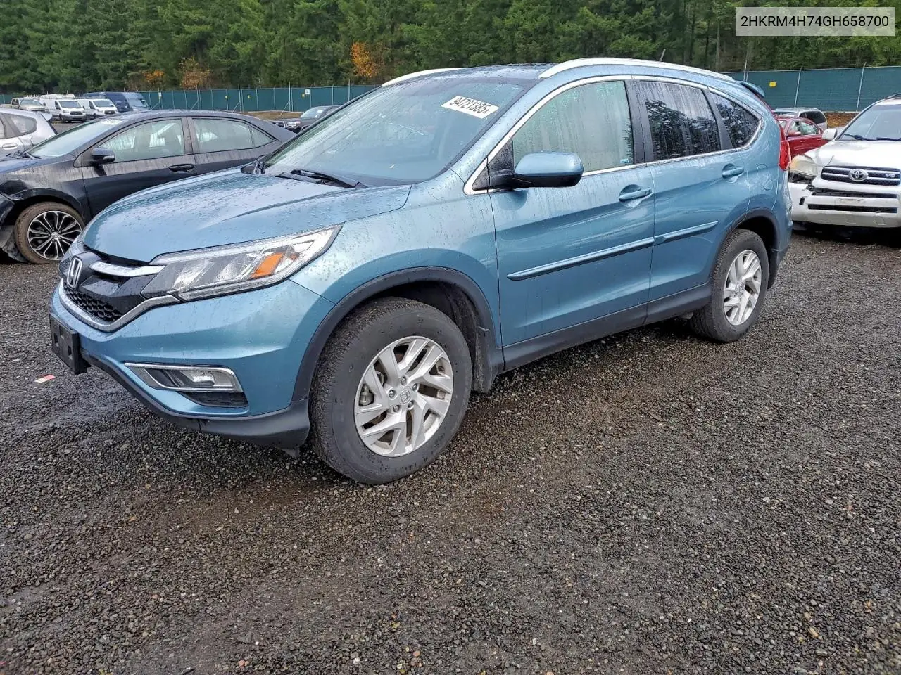 2HKRM4H74GH658700 2016 Honda Cr-V Exl