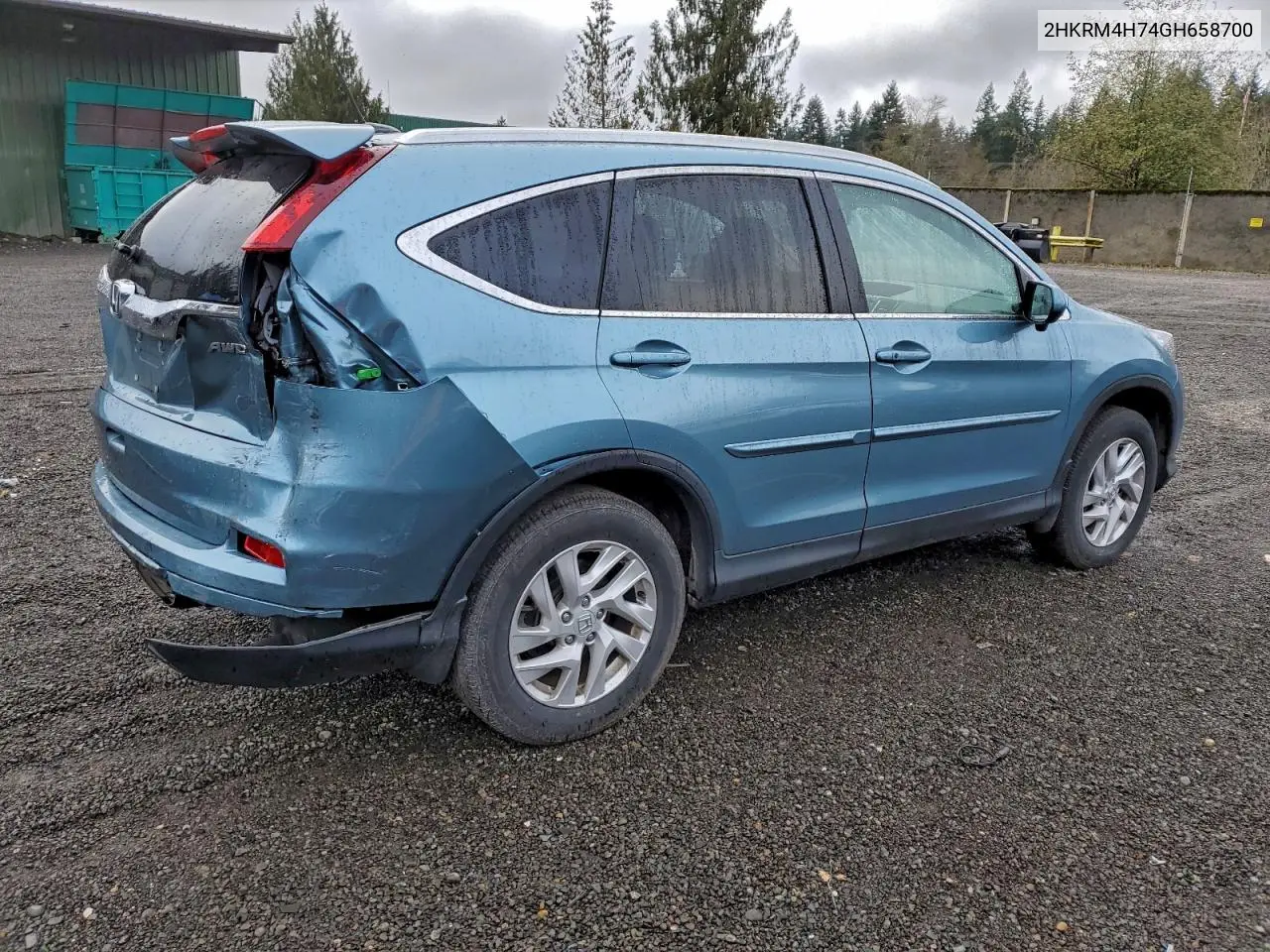 2HKRM4H74GH658700 2016 Honda Cr-V Exl