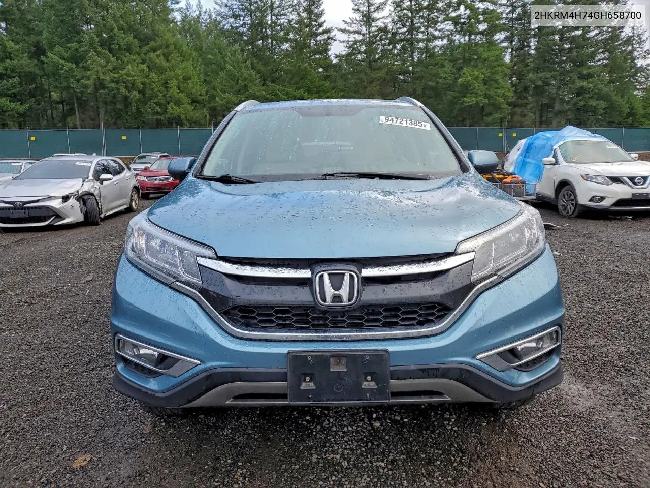 2HKRM4H74GH658700 2016 Honda Cr-V Exl