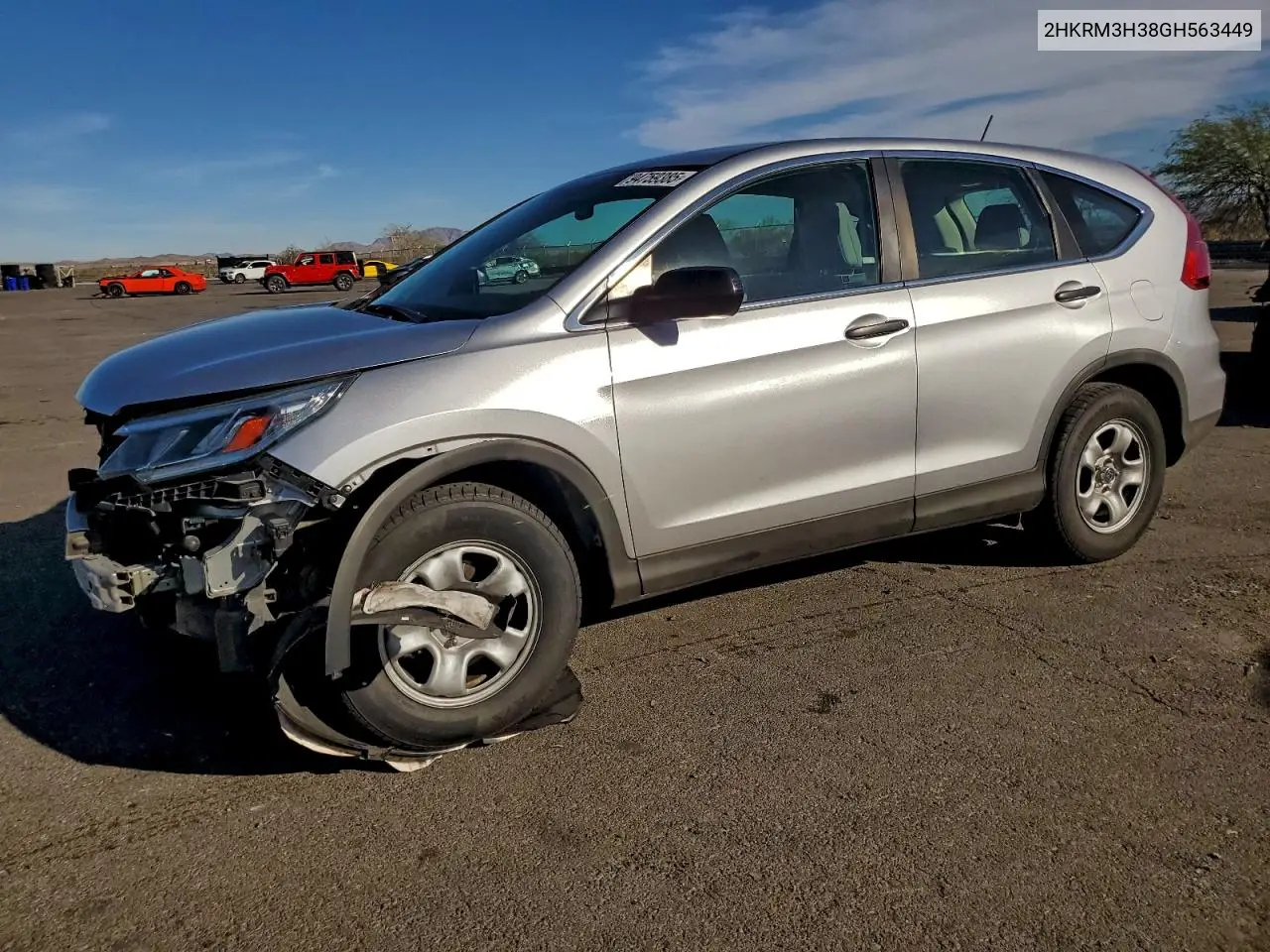 2HKRM3H38GH563449 2016 Honda Cr-V Lx
