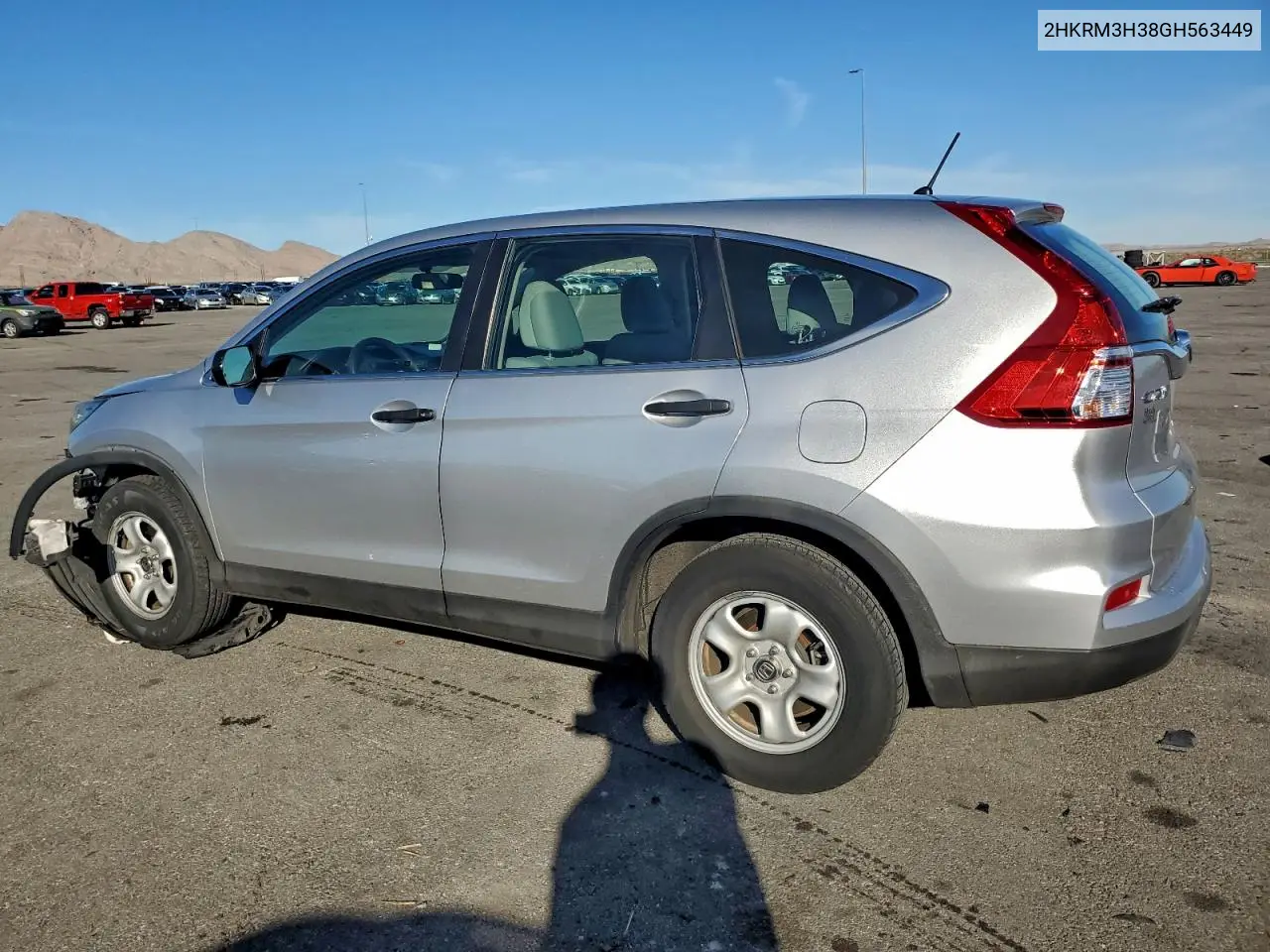 2HKRM3H38GH563449 2016 Honda Cr-V Lx