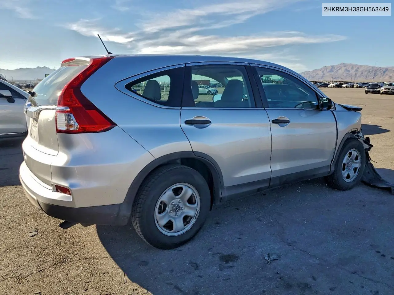 2HKRM3H38GH563449 2016 Honda Cr-V Lx