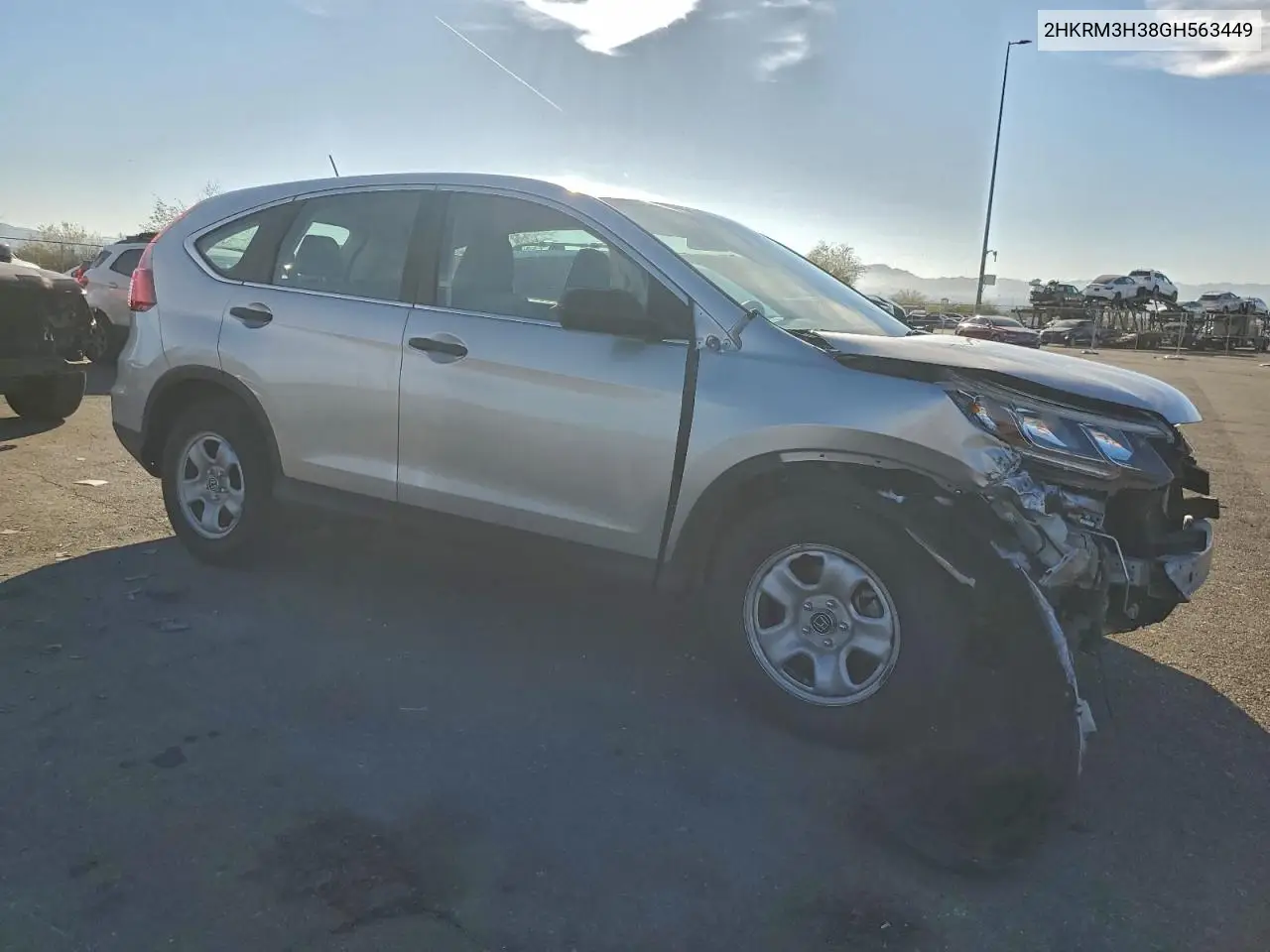 2HKRM3H38GH563449 2016 Honda Cr-V Lx