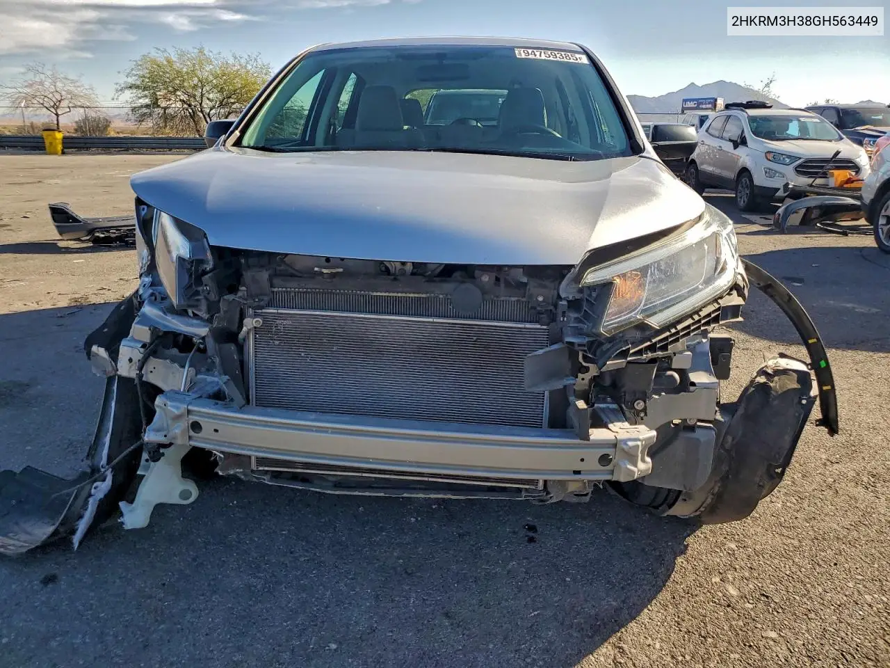 2HKRM3H38GH563449 2016 Honda Cr-V Lx
