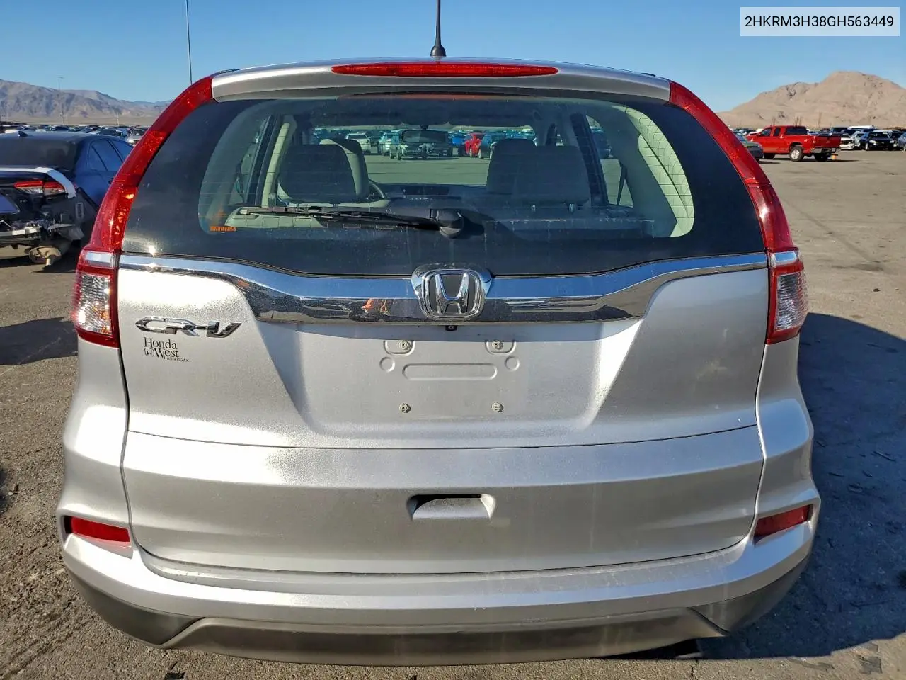 2HKRM3H38GH563449 2016 Honda Cr-V Lx