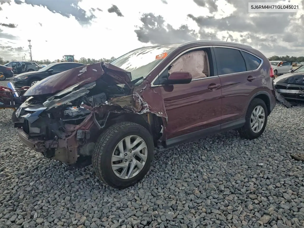 5J6RM4H71GL045021 2016 Honda Cr-V Exl