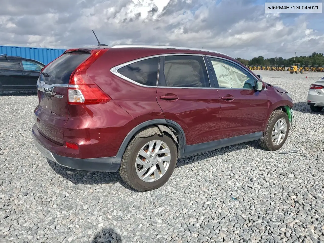 5J6RM4H71GL045021 2016 Honda Cr-V Exl