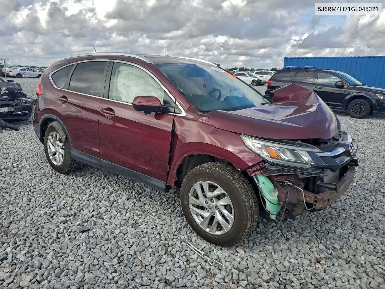 5J6RM4H71GL045021 2016 Honda Cr-V Exl