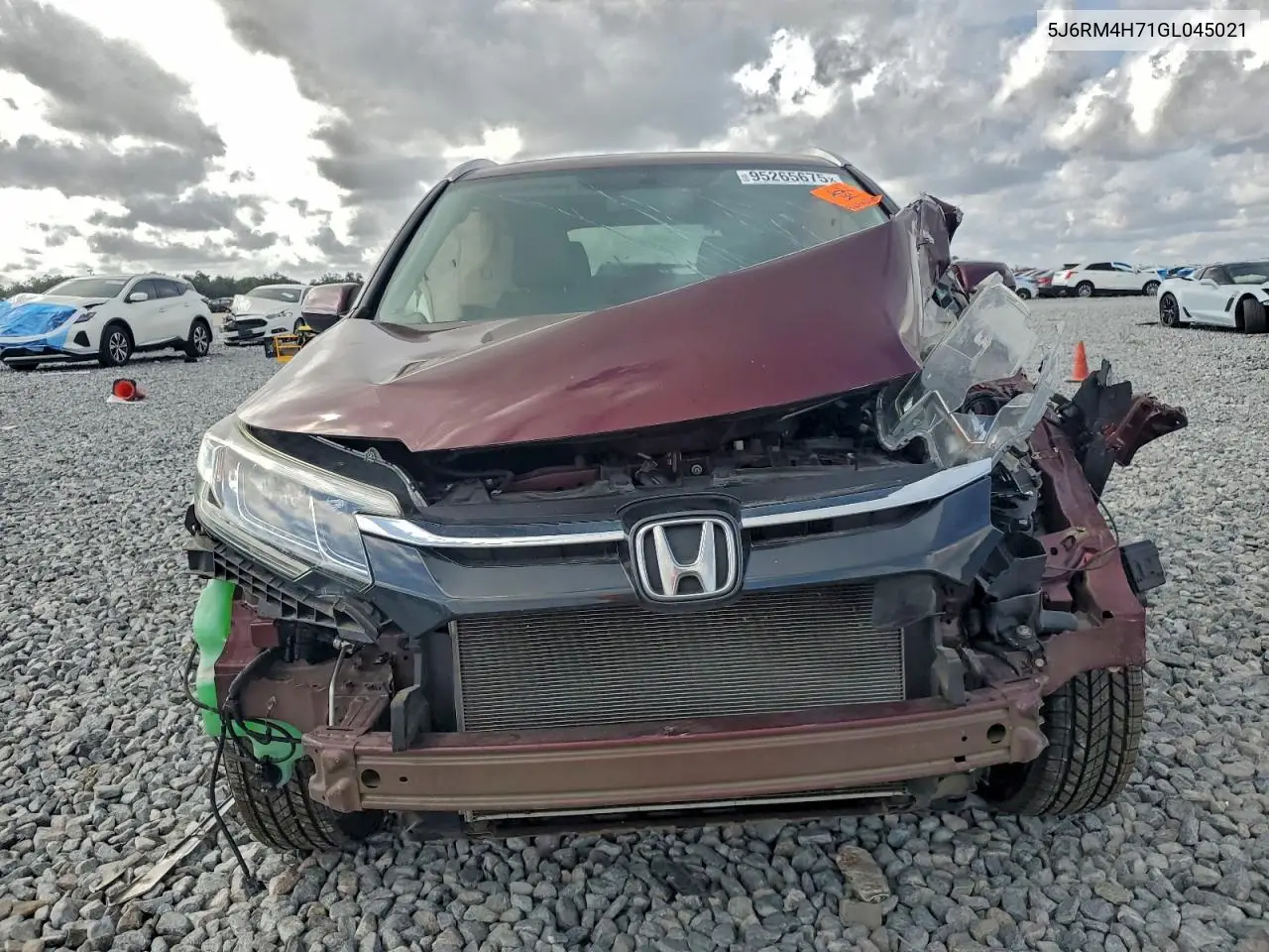 5J6RM4H71GL045021 2016 Honda Cr-V Exl