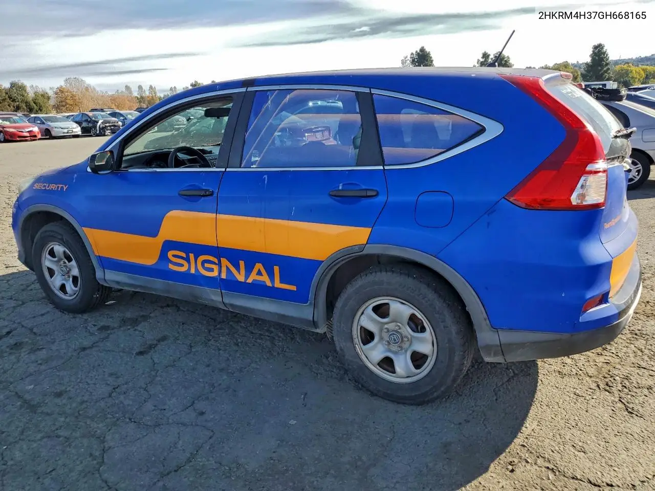 2HKRM4H37GH668165 2016 Honda Cr-V Lx