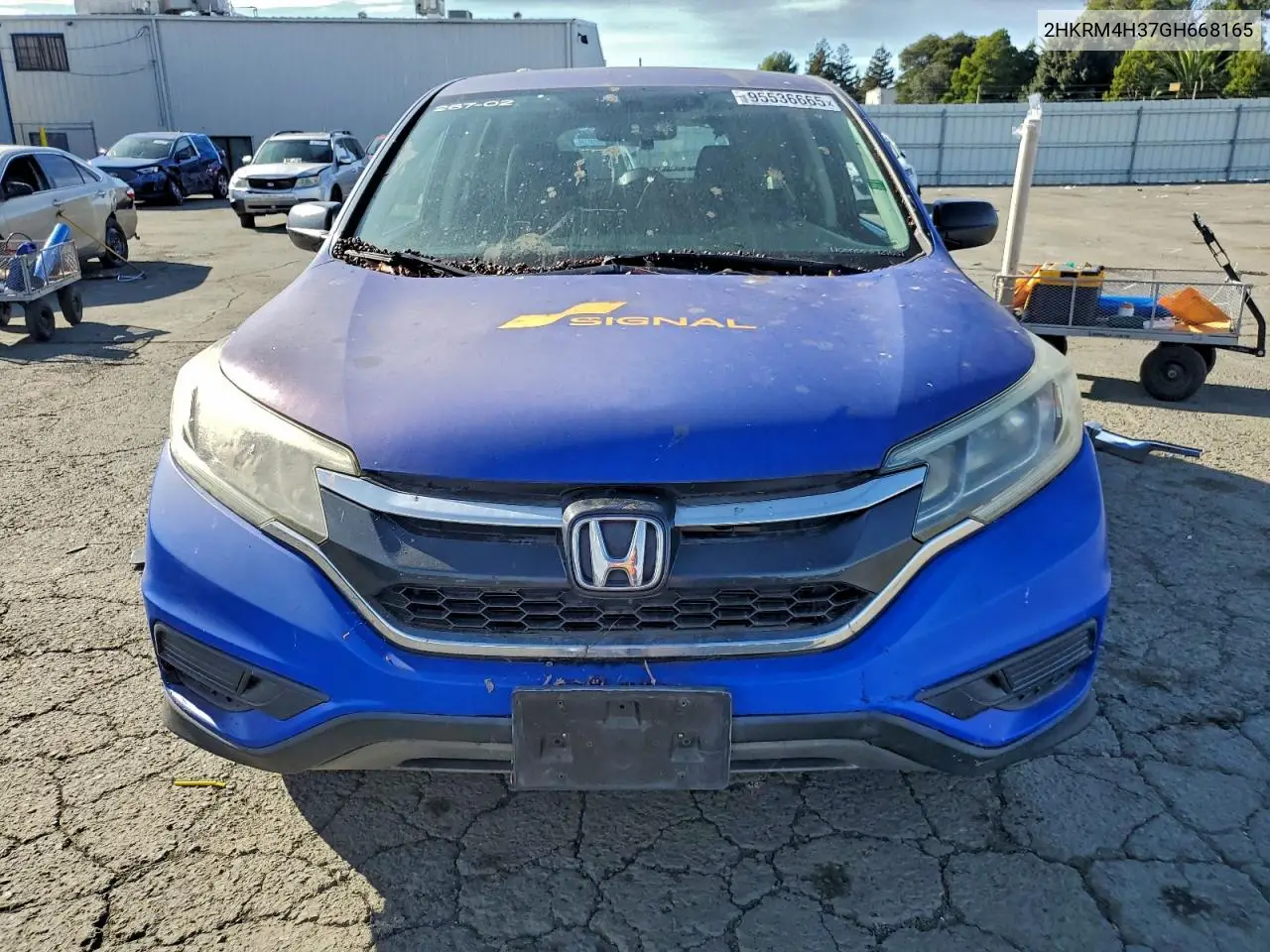 2HKRM4H37GH668165 2016 Honda Cr-V Lx
