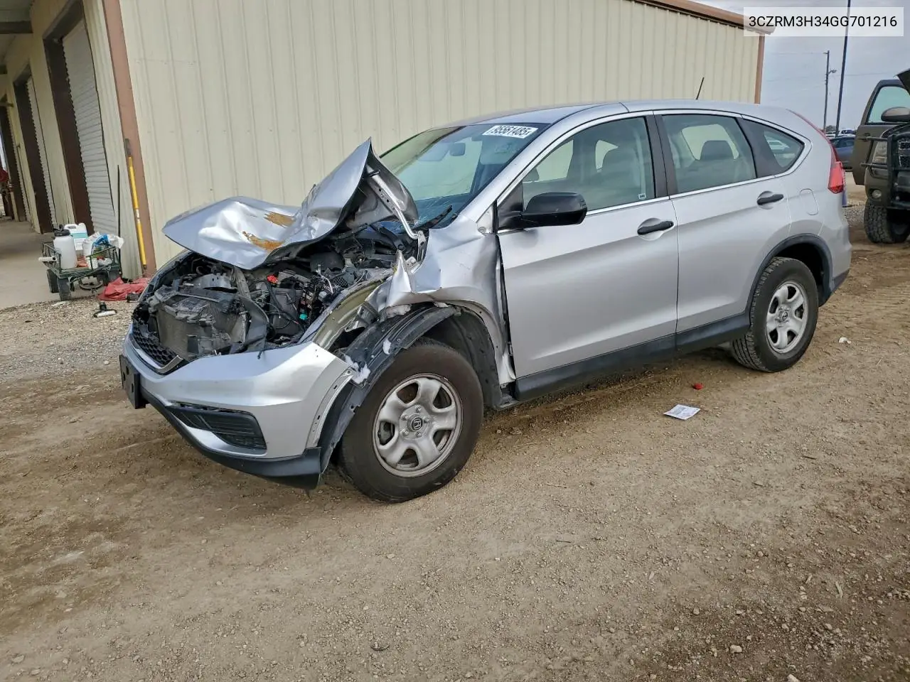 3CZRM3H34GG701216 2016 Honda Cr-V Lx
