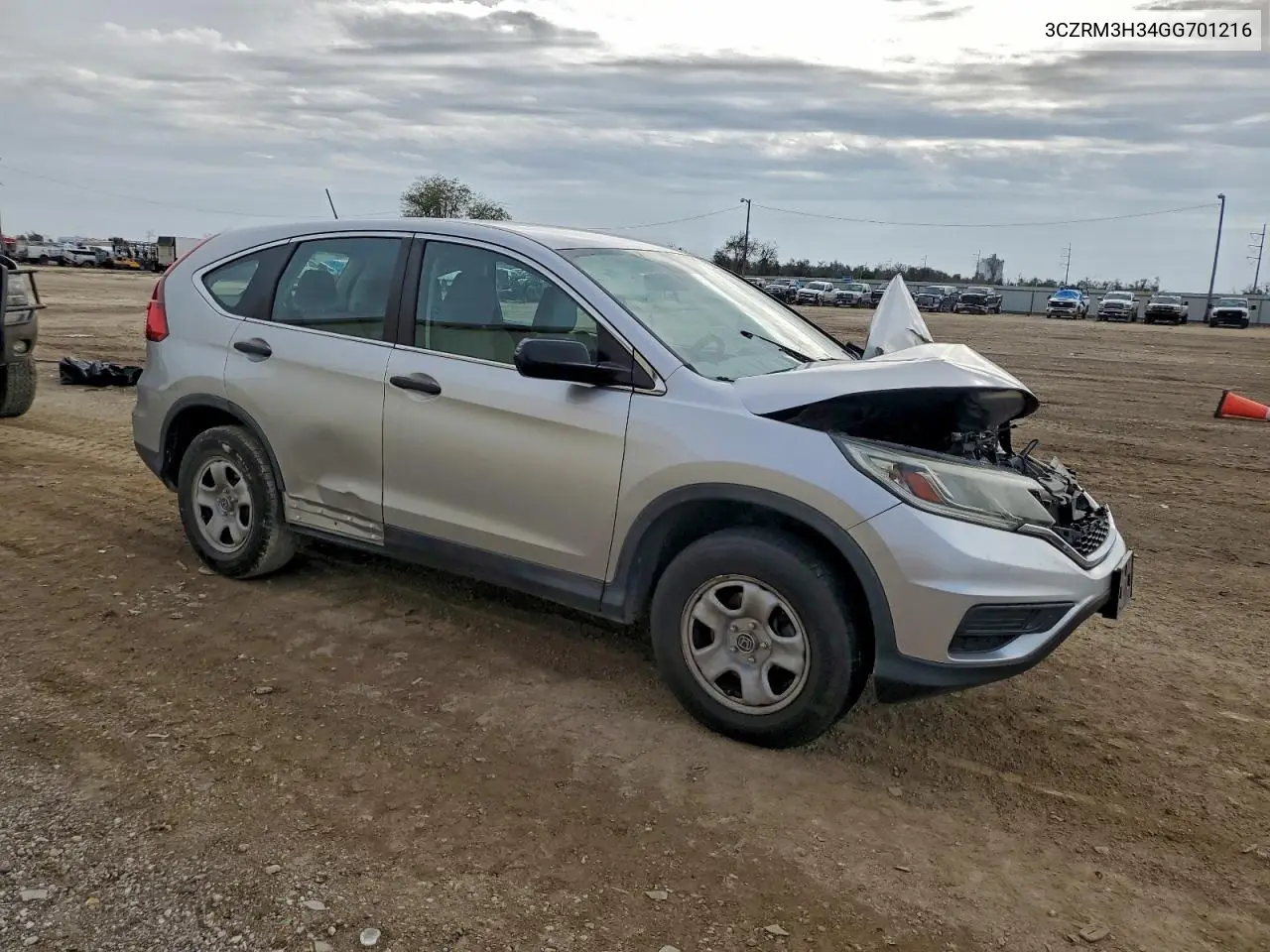 3CZRM3H34GG701216 2016 Honda Cr-V Lx