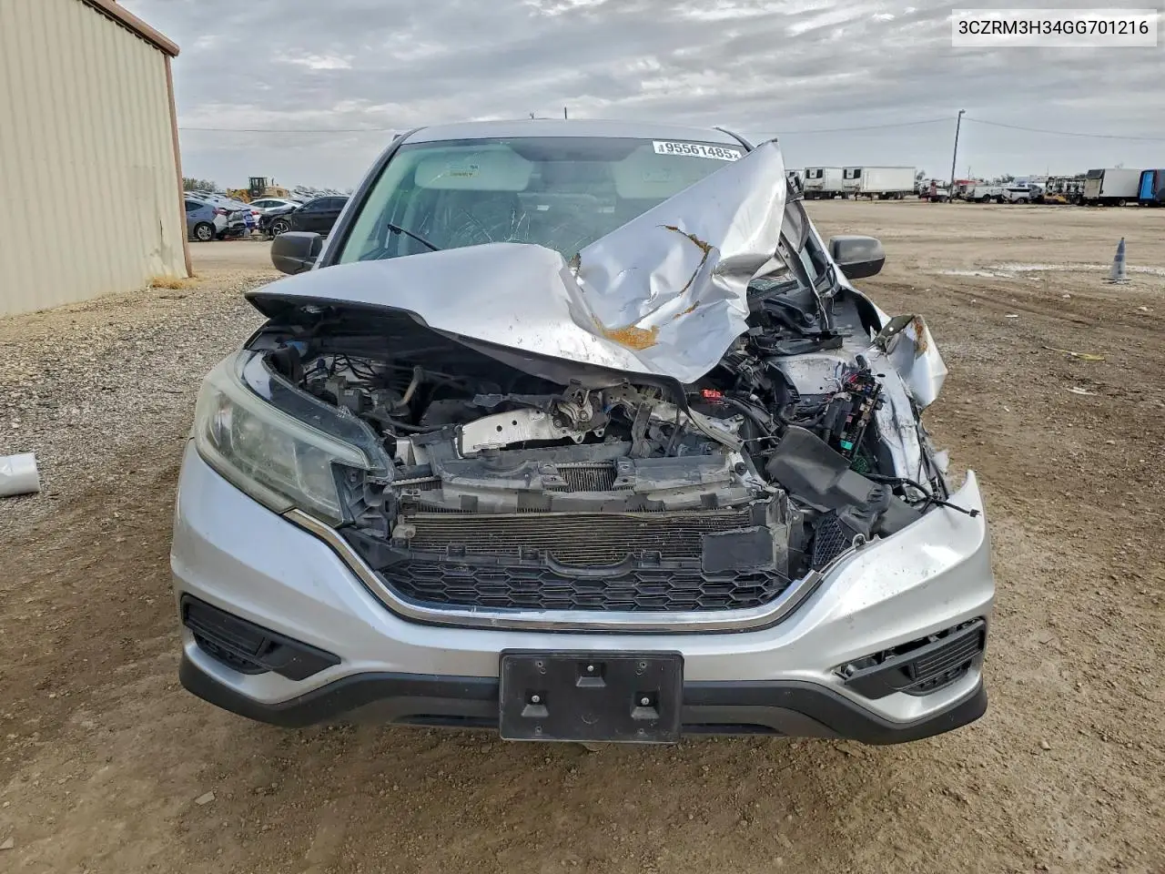 3CZRM3H34GG701216 2016 Honda Cr-V Lx