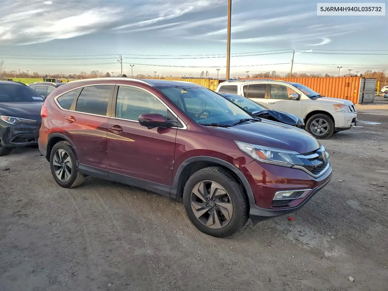 5J6RM4H94GL035732 2016 Honda Cr-V Touring