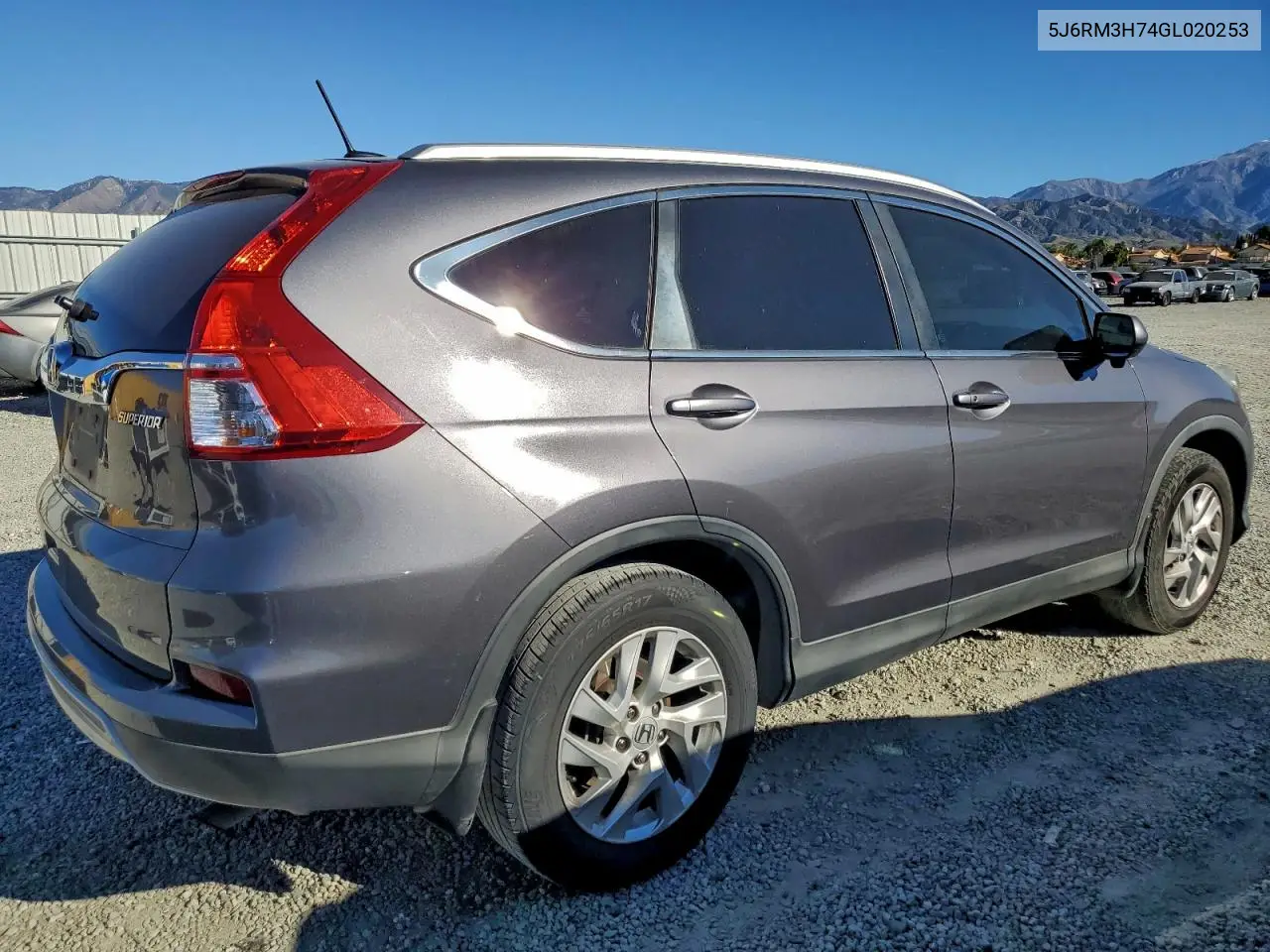 5J6RM3H74GL020253 2016 Honda Cr-V Exl