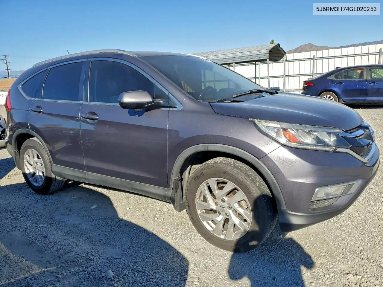 5J6RM3H74GL020253 2016 Honda Cr-V Exl