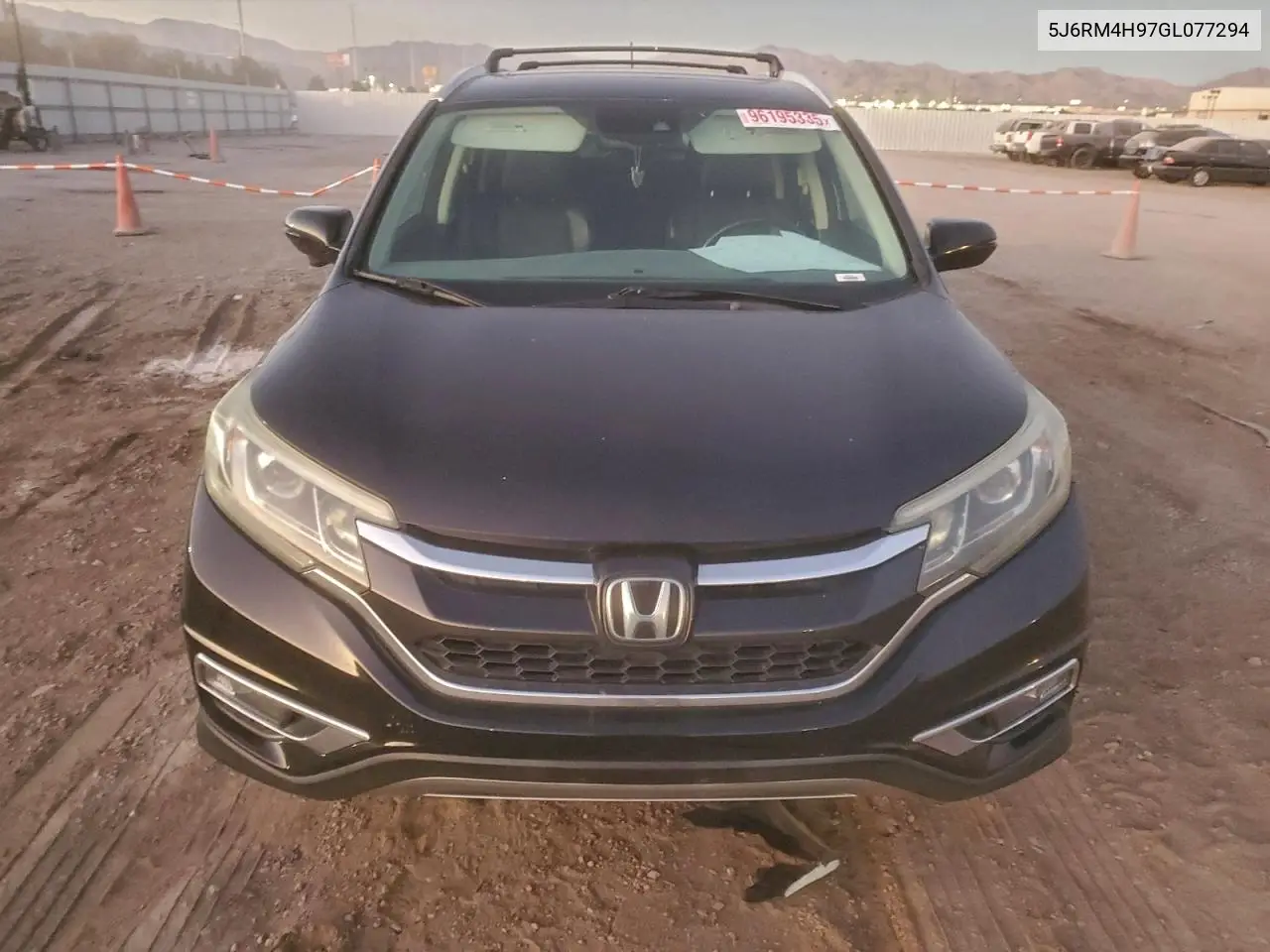 5J6RM4H97GL077294 2016 Honda Cr-V Touring