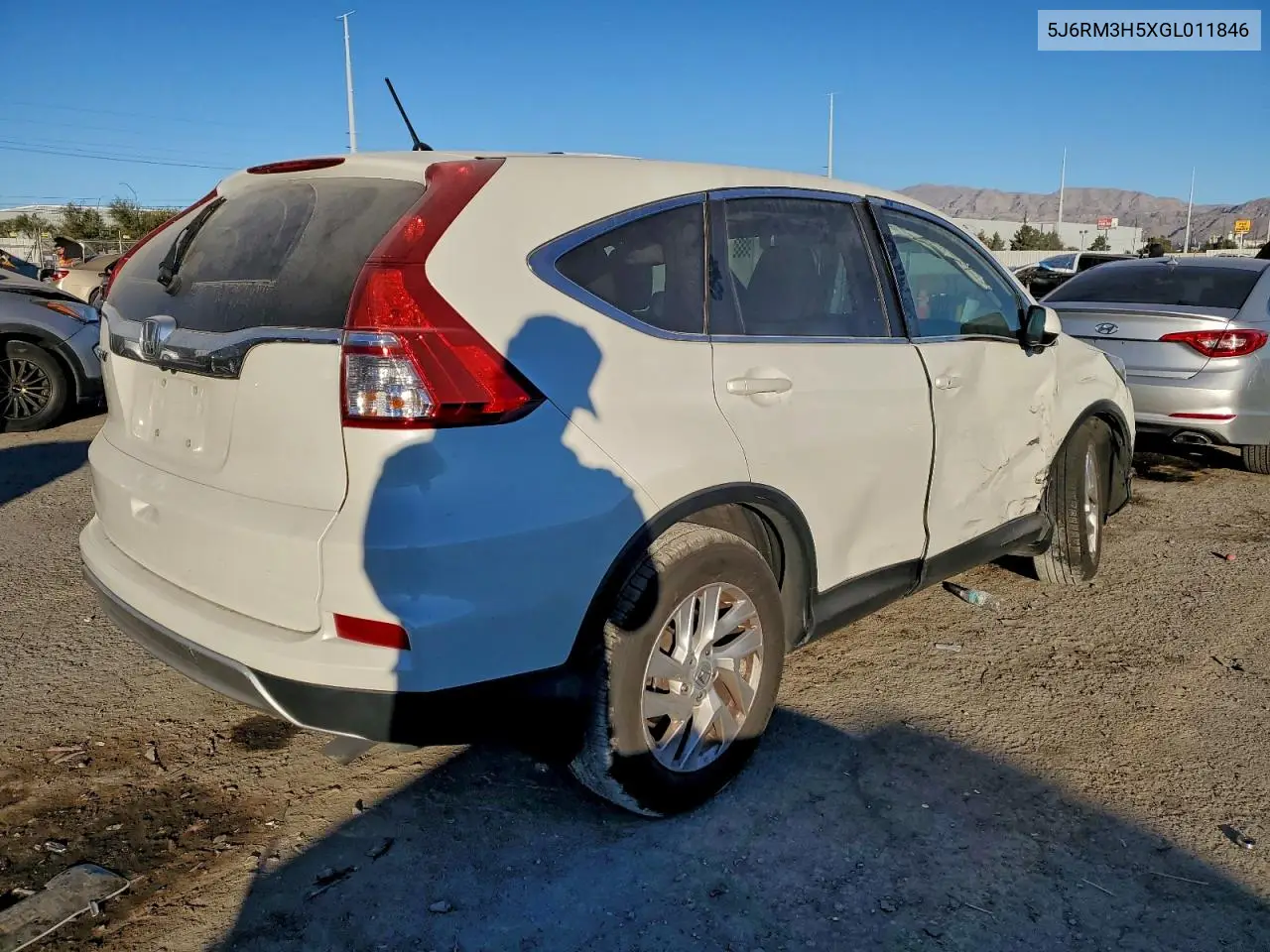 5J6RM3H5XGL011846 2016 Honda Cr-V Ex