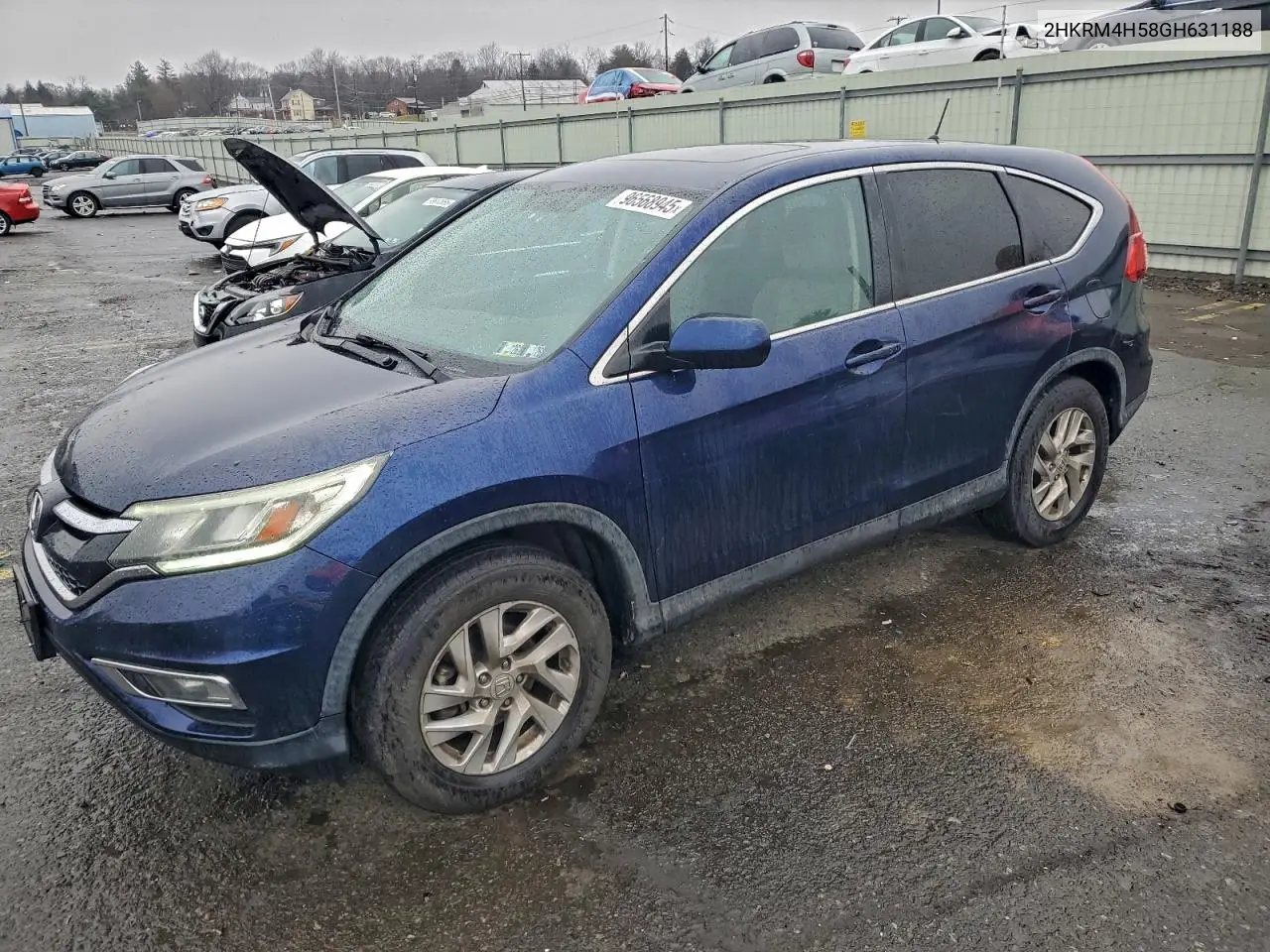 2HKRM4H58GH631188 2016 Honda Cr-V Ex